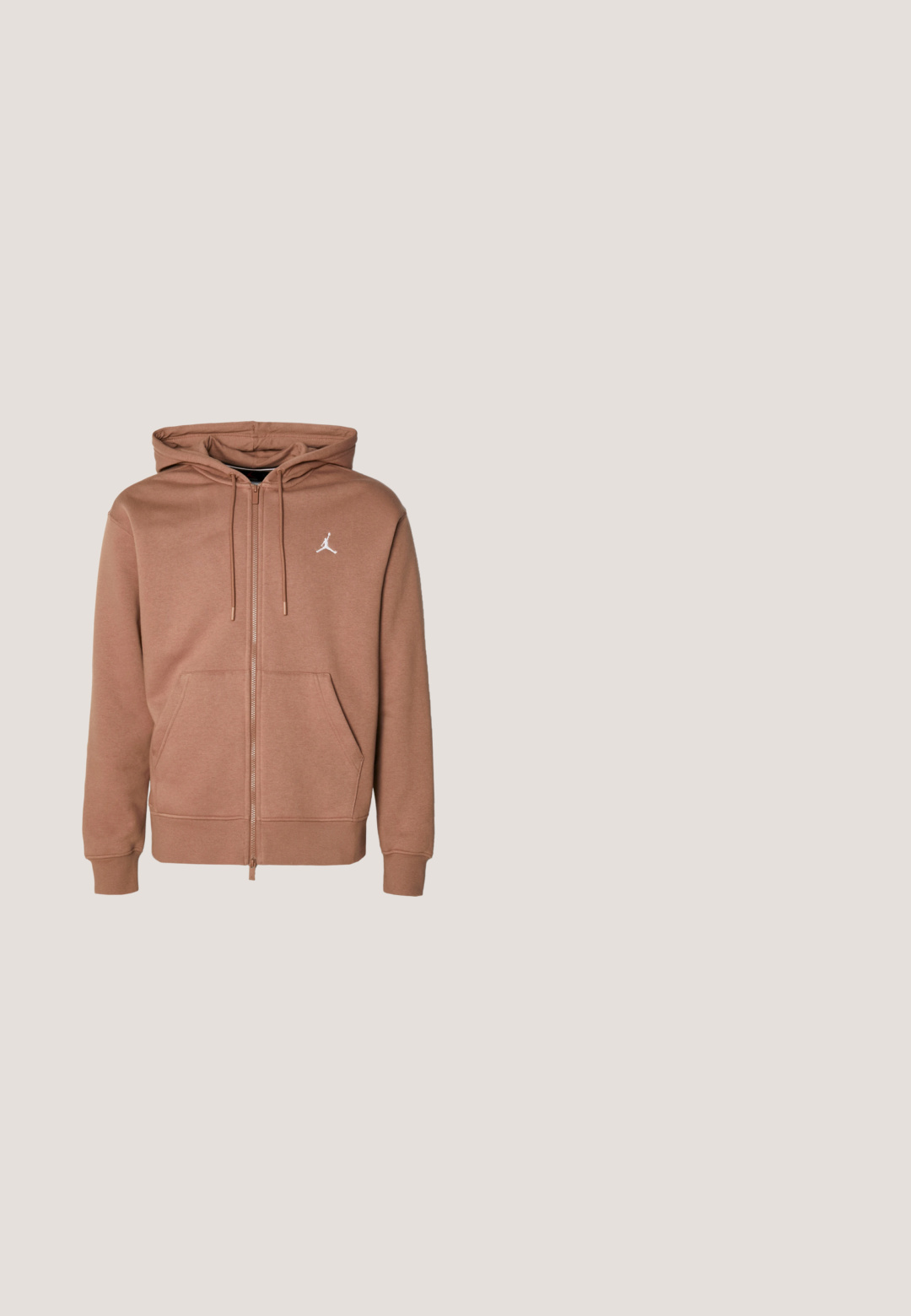 Hoodie zippé marron en tissu doux, avec une poche kangourou, une capuche à cordon de serrage ajustable et un logo blanc sur la poitrine.; T-shirt à manches courtes bordeaux avec un design abstrait circulaire pointu en jaune néon et un logo swoosh central sur la poitrine.; Shorts de sport noirs avec un motif pixélisé orange, taille élastique, cordon de serrage et petit logo Nike orange sur la jambe gauche.; Chaussure de course gris clair avec accents noirs, logo orange, tige en mesh, col rembourré et semelle en caoutchouc avec unités d'absorption des chocs visibles.; Sacoche en tissu marron avec deux poches zippées, des sangles réglables et un patch logo sur le devant. Texture lisse, forme rectangulaire.; DARKAI TENNIS LONG UNISEX - Collier - silver-coloured