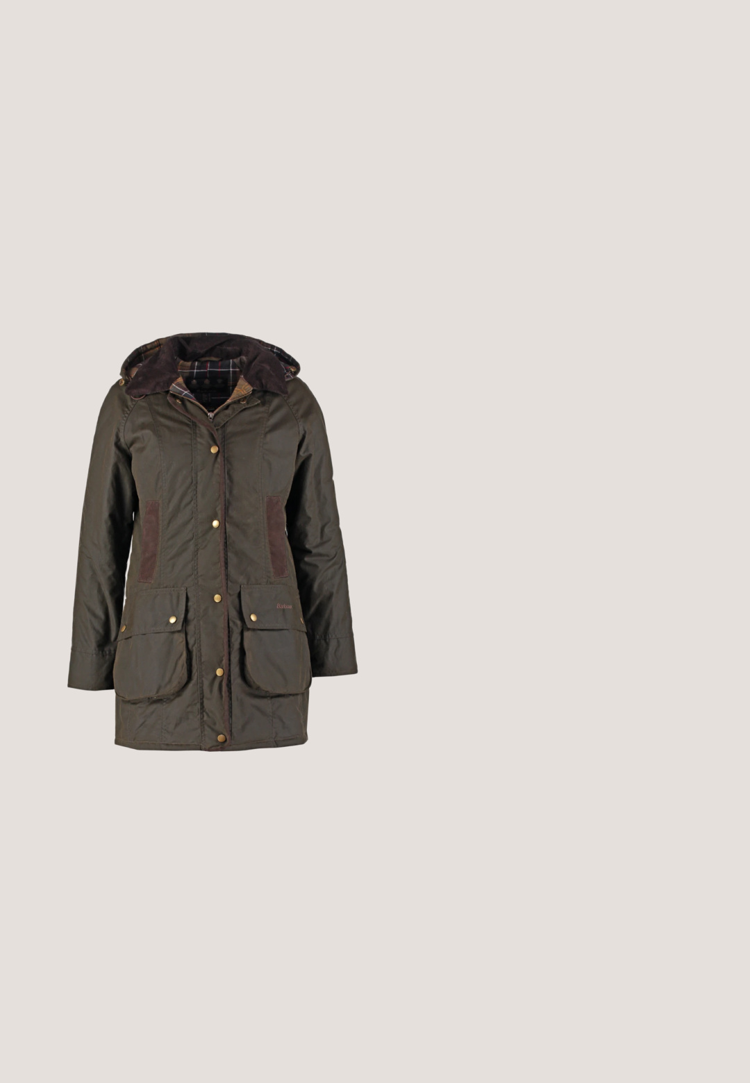 Veste marron résistante à l'eau avec capuche, dotée de boutons dorés, de deux poches avant et d'une doublure à carreaux. Accents de tissu marron foncé.; Cardigan gris à côtes avec des manches longues, bords festonnés, fermeture à boutons sur le devant et six boutons décoratifs le long de la patte.; Débardeur gris à côtes avec une finition en dentelle au niveau du col. Le tissu est doux avec une coupe ajustée, offrant une légère élasticité et des bords festonnés.; True Religion JOEY - Jean bootcut - naida; Bottes noires à hauteur de cheville en matériau synthétique texturé, dotées d'un bout rond, d'un laçage à l'avant et d'un petit talon empilé.; Sac de voyage en cuir noir avec deux poignées supérieures et une bandoulière détachable. Présente des finitions en métal doré et une poche avant. Texture lisse.