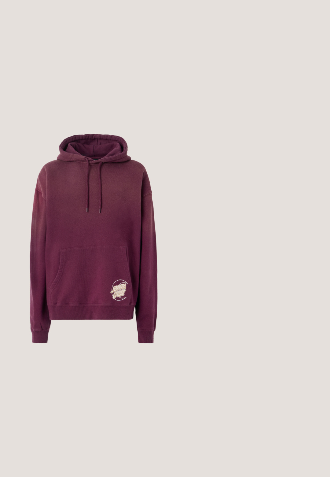 Hnedá mikina s kapucňou, so predným vreckom, šnúrkami a vyšívaným bielym logom v dolnom ľavom rohu. Mäkká textúra.; Biely crop tank top vyrobený z bavlny s rebrovanou textúrou. Obsahuje čierne logo Jordan v strede a klasický okrúhly výstrih.; Námornícka modrá sukňa s vertikálnymi pruhmi, elastický pás, dĺžka po polovicu stehna, vyrobená z ľahkej tkaniny, hladká textúra.; Čierna atletická obuv s textúrovaným koženým vrchom, bielym logom Swoosh a gumovou podrážkou. Šnurovací dizajn s polstrovaním v oblasti goliera.; Vínová tkaná kožená kabelka s oblým držadlom, bielym lemom, strieborným zipsom a odnímateľným širokým látkovým ramenným popruhom na jednofarebnom pozadí.; Pár lesklých, nepravidelne tvarovaných zlatých kovových náušníc s pokrčeným, hladkým povrchom na jednoduchom svetlom pozadí.