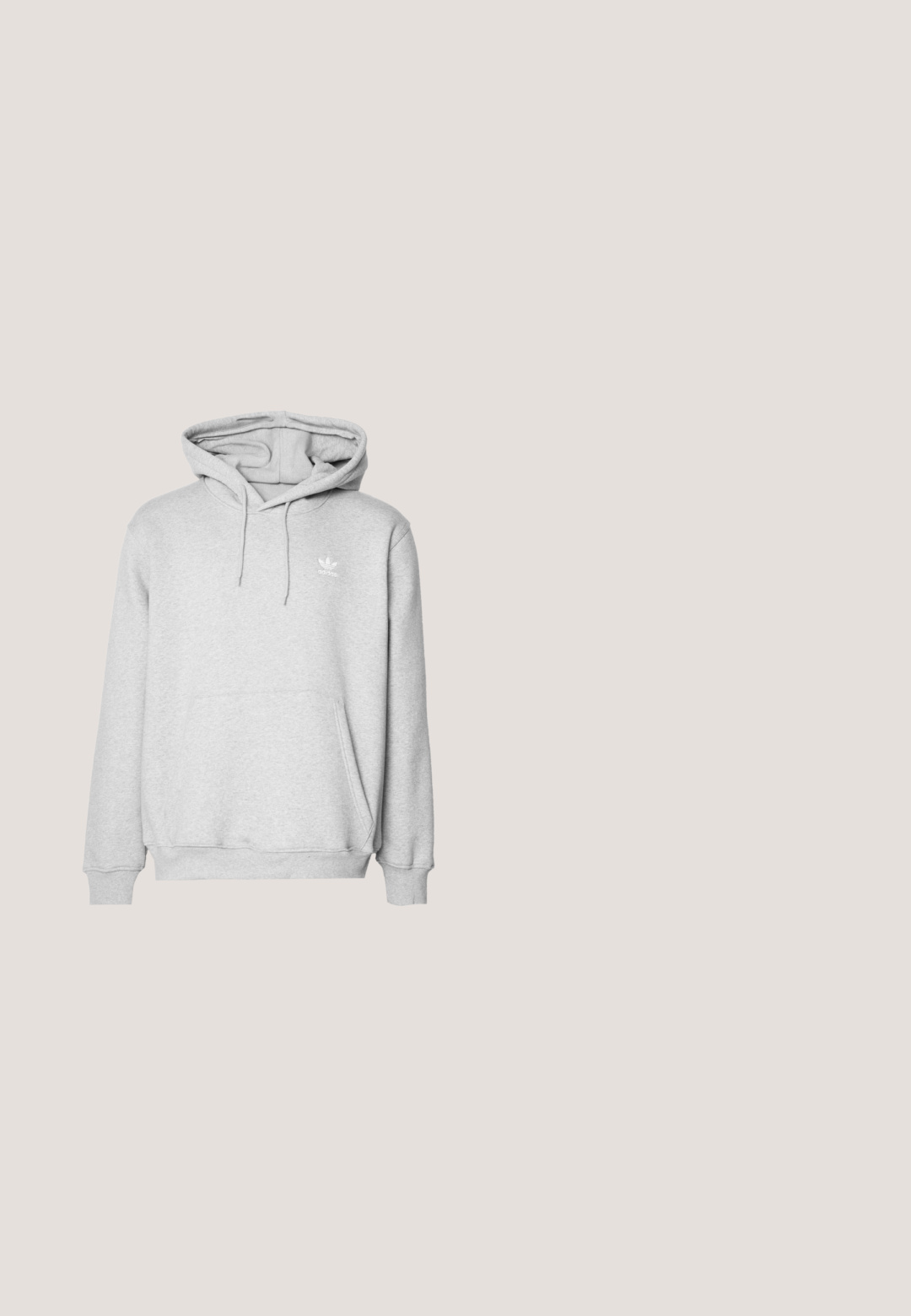 Sudadera gris con un bolsillo tipo canguro, capucha ajustable con cordón y pequeño logotipo blanco en el pecho. Fabricada con material suave y texturizado.; Camisa blanca de manga larga hecha de algodón, con un bolsillo en el pecho que lleva un parche de logo cuadrado. Diseño sencillo con escote redondeado y mangas con puños.; Jeans de denim azul claro con un corte relajado, con paneles de patchwork, cierre de botón en la parte superior, diseño de cinco bolsillos y un discreto logo en la pierna.; Las zapatillas Nike Air Jordan cuentan con una base de cuero blanco con acentos sintéticos azules, una caja de dedos perforada y cordones azules.; Arnette NINETEETWO - Gafas de sol - white; Collar de cadena de plata con un cierre ovalado liso y un acento texturizado. Los eslabones son uniformes y pulidos, creando una apariencia elegante.