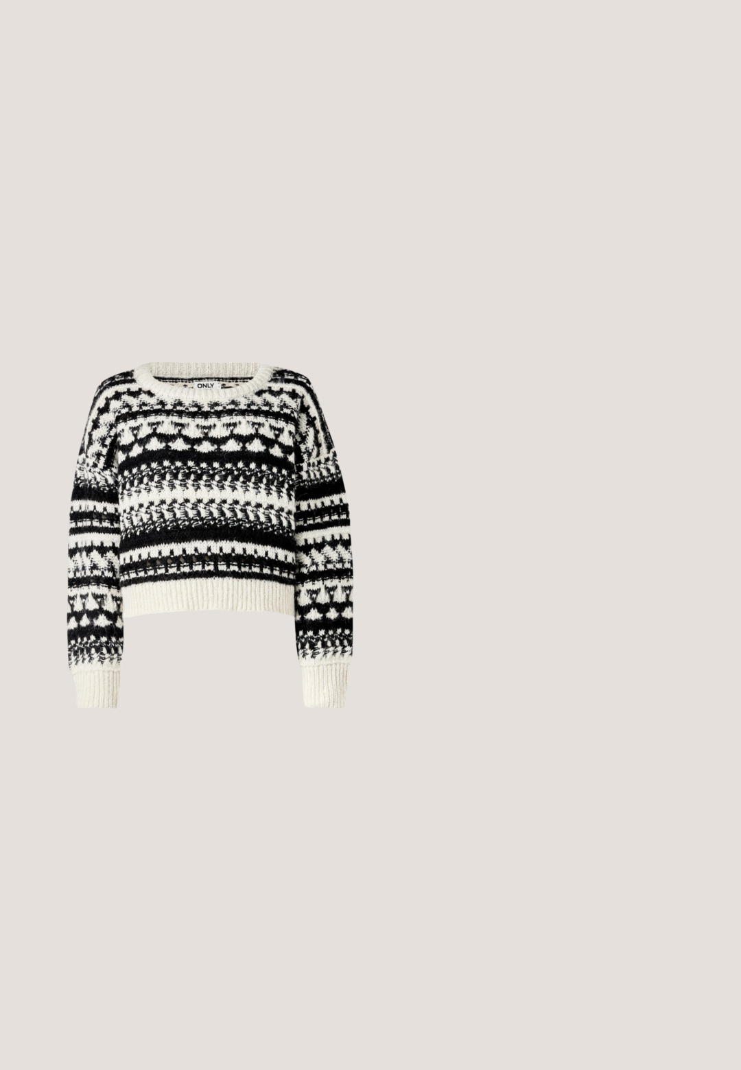 ONLY ONLALAIA LIFE O NECK - Džemper - birch/black; Tumedast hallist denimist valmistatud kitsad teksad, millel on kõrge vöökoht, vööaasad ja üks nööpkinnitus. Ei ole nähtavaid kulumise märke ega mustreid.; Pruunid nahast kootsasaapad leegitikkimisega, küljes lukk, hõbedased naelad, terav nina ja paks konts.; Even&Odd Päikeseprillid - black; Pieces PCALUANA SHOULDER BAG - Käekott - black; Hõbedased rõngaskõrvarõngad poleeritud viimistlusega, ringikujulise kujuga ja hingedega kinnitusega. Sile tekstuur minimaalsete detailidega.