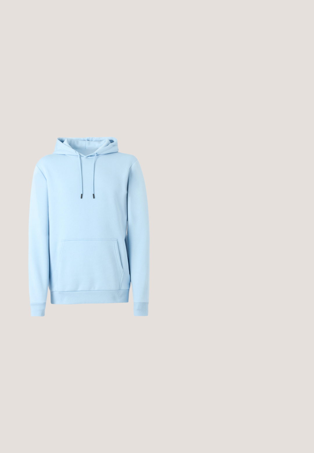 Lichtblauwe katoenen hoodie met een voorzak, verstelbare trekkoorden en geribbelde manchetten en zoom. Soepele textuur en casual ontwerp.; Blauw T-shirt met korte mouwen en ronde hals, een losse pasvorm en een klein wit label aan de binnenkant van de kraag.; Blauwe jeans met een rechte pasvorm, met een hoge taille, twee voorkanten zakken en een knoopsluiting. De stof lijkt glad en eenvoudig.; Witte sneaker met beige suède accenten, platte veters en een gemêleerde rubberen zool. Inclusief een groene lusdetail op de hak.; Rechthoekige zonnebril met schildpadmotief en bruine verloopglazen, rustend op een lichte ondergrond.; Lacoste MESSENGER BAG MEN CLASSIC - Schoudertas - noir