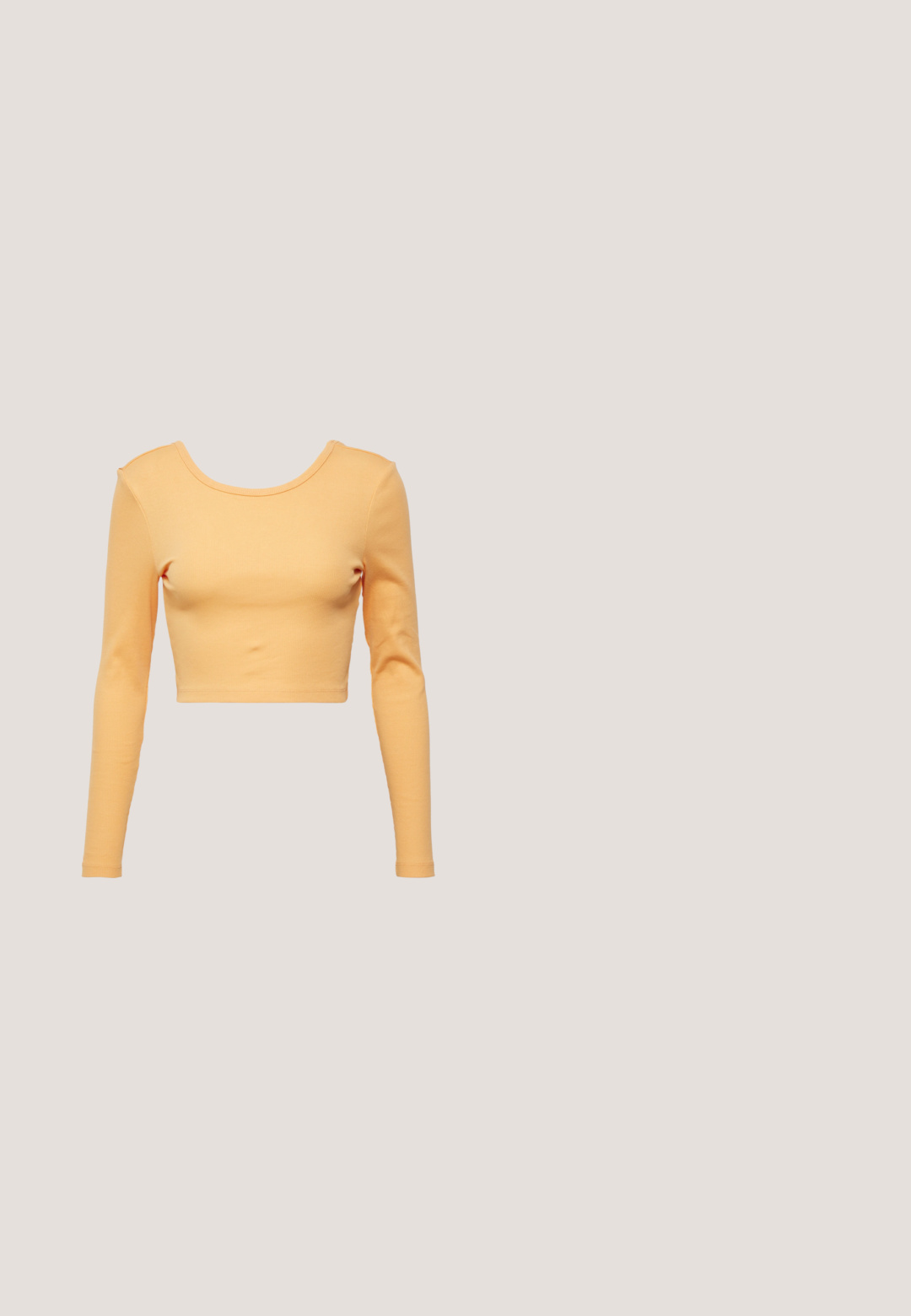 Top court à manches longues en tissu côtelé doux. Couleur jaune-orange vif avec un col rond. Matériau extensible pour un confort optimal.; Even&Odd Minijupe - black; Vagabond COSMO - Bottines à plateau - black; Lunettes rectangulaires teintées de brun avec une finition brillante, dotées de branches fines et de verres transparents. Logo visible sur la branche gauche.; Sac cabas matelassé noir avec un motif en losanges texturé, doté d'une bandoulière chaîne et tissu. Fermeture zippée sur le dessus.; Boucles d'oreilles en argent en forme de cerceau avec un charme croix et cœur. Texture lisse et brillante avec une finition polie. Chaque charmepend d'une boucle sécurisée.