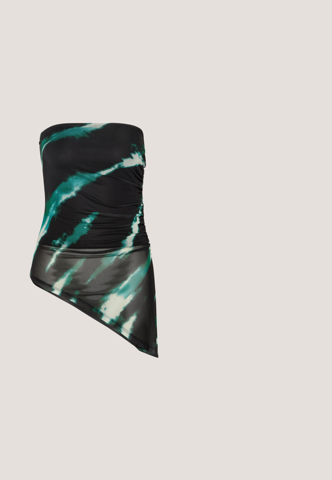 ONLY ONLPARIS TUBE LOOSE - Top - black/green; Zwarte flared broeken gemaakt van een flexibel materiaal. Heeft een zachte textuur, hoge taille en naaddetails die langs de voorkant lopen.; Zwarte lederen enkellaars met zes-oogsluiting, gele stiksels en een transparante plateauzool met een gekartelde rand.; Zwarte, hoekige zonnebril met grijze lenzen; gemaakt van plastic, met dikke armen met een gladde oppervlakte en zonder zichtbare hardware.; Pieces PCALUANA SHOULDER BAG - Handtas - black; sweet deluxe EARRING - Oorbellen - silver-coloured