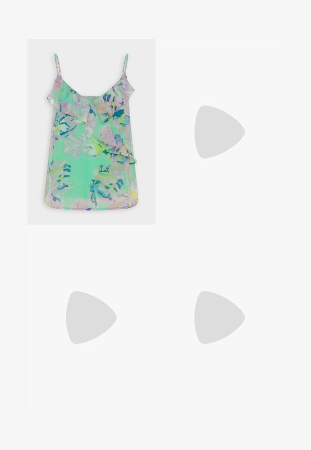 Vero Moda VMHOPE DINO SINGLET - Top - jade cream/hope; 3.1 Phillip Lim COMBO UTILITY PANT - Broek - black eclipse; Witte platform sneakers met een gladde leertextuur, geperforeerde details en platte veters; voorzien van een dikke witte rubberen zool.; Zwarte nylon schoudertas met een gebogen vorm, zilveren kettingaccent, afneembaar mini-zakje en verstelbare schouderband; voorzien van het "Steve Madden" logo.