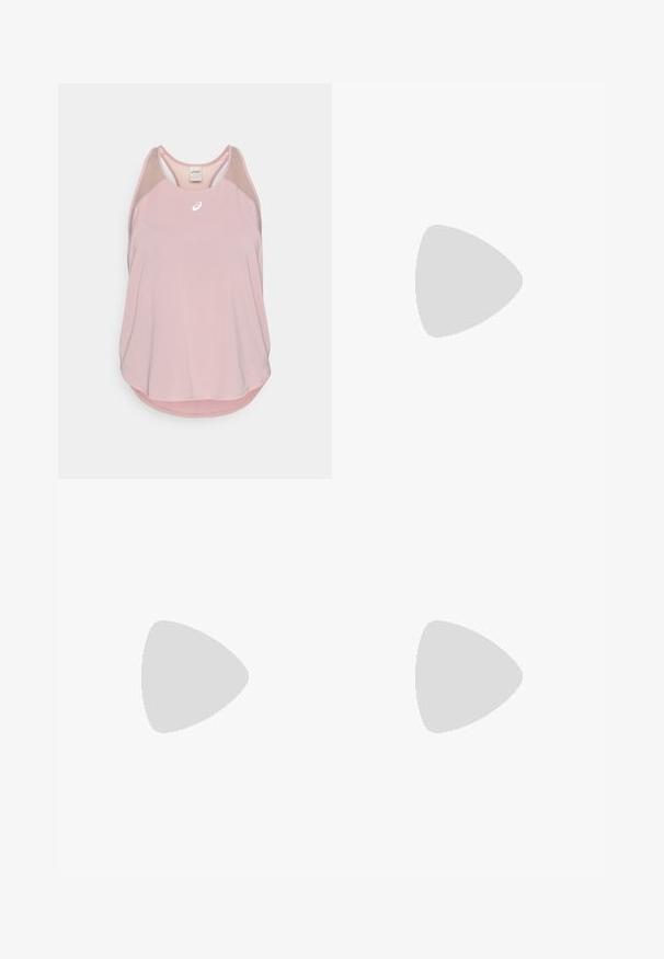 Lyserød atletisk tanktop med mesh-detaljer, der har en rundet kant og en lille hvid logo foran. Letvægtsstof.; Sorte atletiske shorts med en glat tekstur, tætsiddende design og høj talje. Har kontrasterende syninger og et lille logo på underbenet.; Lyseblå atletiksko med en struktureret overdel, hvid sål og guld accentstriber. Funktionen inkluderer snørebånd og en bagbom.; Sorte fingerløse træningshandsker lavet af åndbart stof, med et hvidt Nike-logo, polstrede håndflader og et åbent håndledsdesign for fleksibilitet.