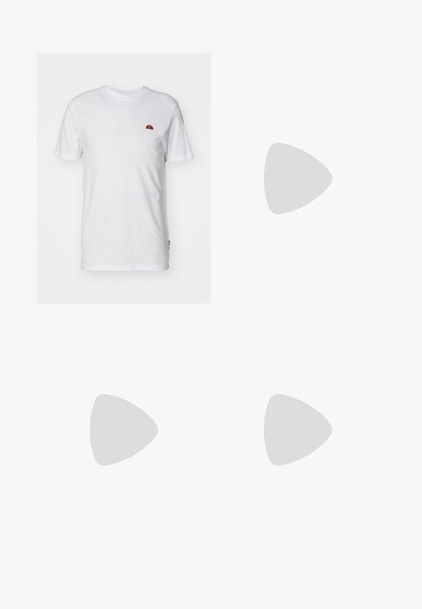 Eenvoudig wit T-shirt met korte mouwen met een klein rood-oranje halve cirkel logo op het bovenste linkerborstgedeelte.; Zwarte shorts van lichtgewicht stof, met een rechte voorkant, een elastische tailleband en zijzakken. Eenvoudig ontwerp zonder patronen.; Witte sneaker met beige accenten, voorzien van een gestructureerde bovenkant, ronde neus en een dikke rubberen zool. Het ontwerp bevat het iconische V-logo en merkbranding.; Compact zwarte crossbody tas met een verstelbare schouderband, een voorkant met ritssluiting en een klein wit Quiksilver logo label.