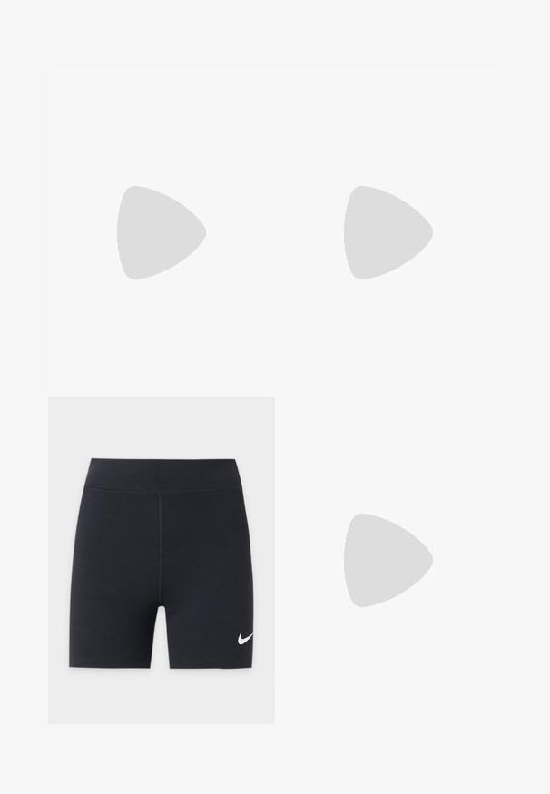 Ανοιχτό μπλε μπλουζάκι Nike με κοντά μανίκια, με μικρό κείμενο "Nike Summer" και λογότυπο σε μπλε στην αριστερή πλευρά του στήθους.; Μαύρα αθλητικά σορτς με λευκό λογότυπο Nike swoosh στο κάτω αριστερό πόδι, με ψηλή μέση και κεντρική μπροστινή ραφή.; Λευκά αθλητικά παπούτσια με κόκκινο σήμα, μπλε λεπτομέρεια στη σόλα και λευκές κορδόνες. Υφασμάτινο πάνω μέρος με ραμμένες λεπτομέρειες. Κλασικός σχεδιασμός.; Ασημένιο ψηφιακό ρολόι με τετράγωνη μαύρη οθόνη, κουμπιά στο πλάι και βουρτσιστό μεταλλικό λουρί. Περιλαμβάνει λειτουργίες ξυπνητηριού και χρονομέτρου.