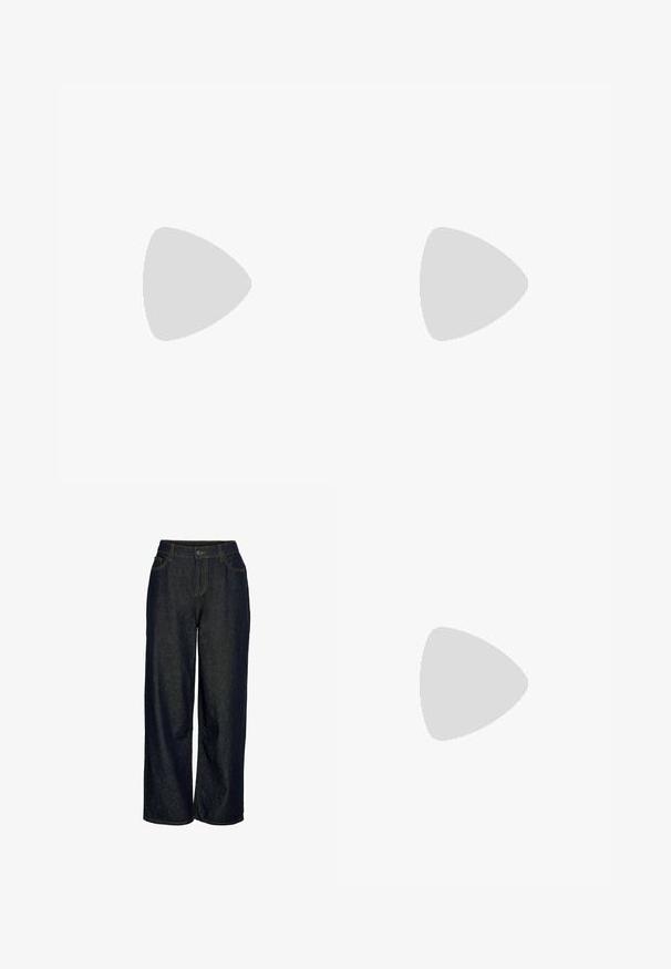 Must must lühikeste varrukatega ümara kaelusega T-särk, millel on vasakul rinnal väike valge brodeeritud Polo Ralph Laureni logo.; Tumedatehased teksapüksid tumepunasel sinine värv, kontrastsete kollaste õmblustega. Omavad eesnuppe ja viit taskut. Sile tekstuur.; Helekollane nahast mokassiin pruunika tallaga, õmmeldud detailide ja väikese Polo brändi sildiga kanna külje peal.; Mustast nahast vöökott kuldse tõmblukuga ja kuldse RLL-logoga keskosas, reguleeritava rihmaga ning kuldsete nööpidega külgedel.