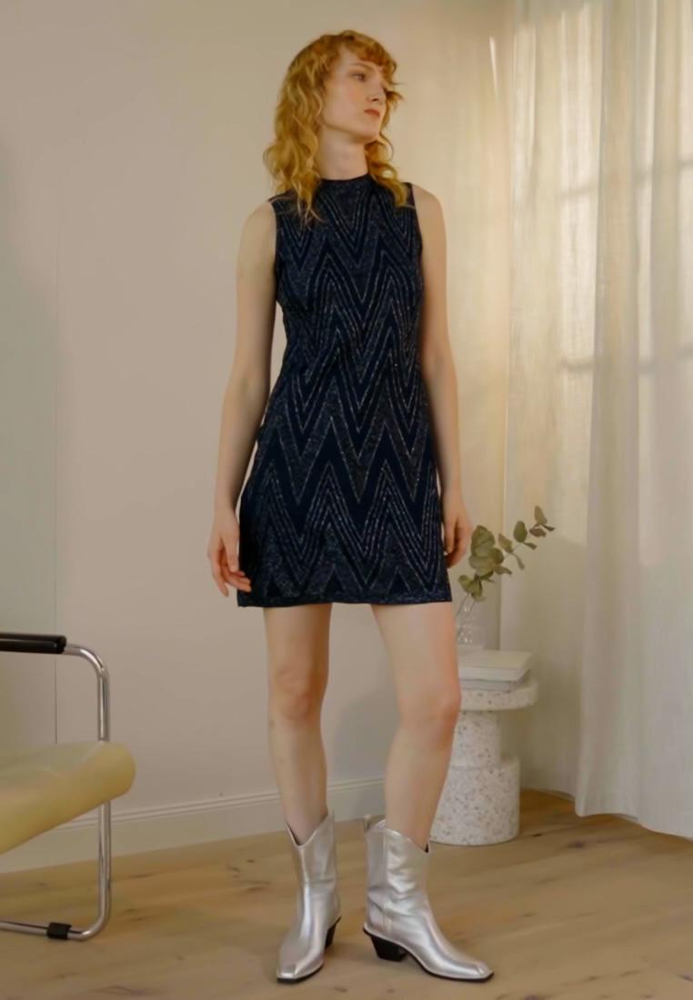 Missoni SLEEVELESS DRESS Robe de soirée dark blue/bleu ZALANDO.FR