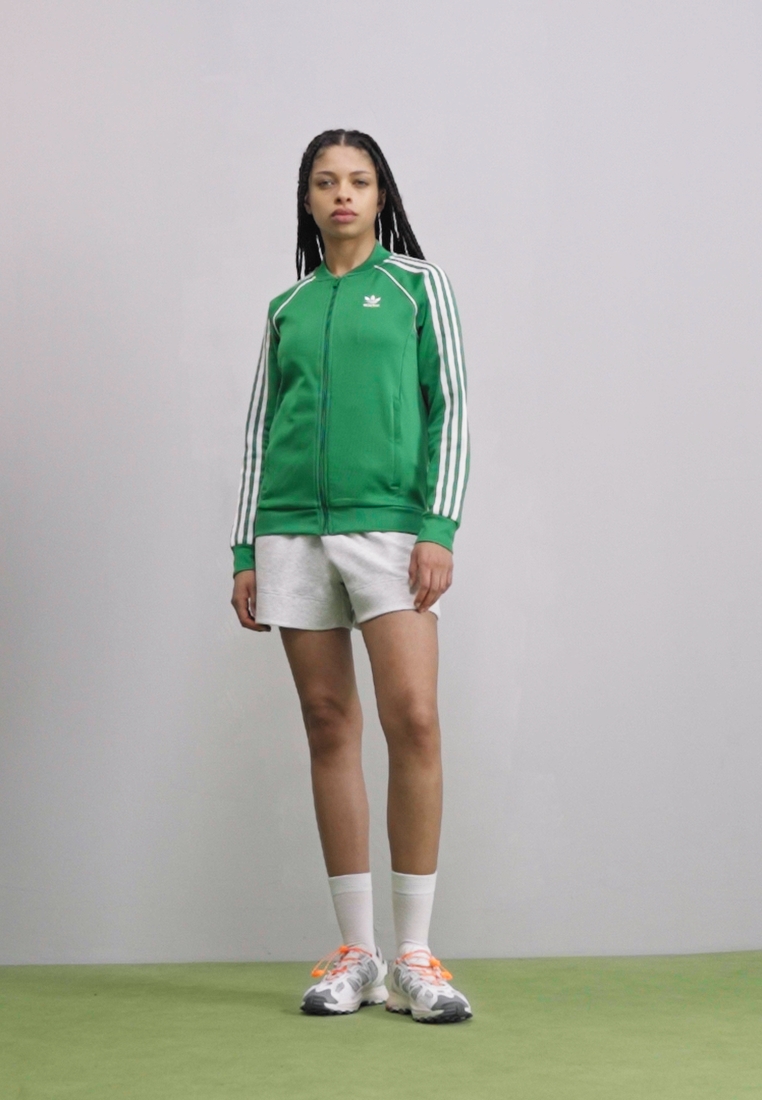 veste adidas blanche et verte