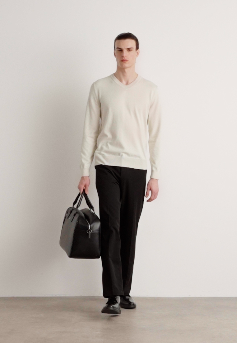 BOSS PACELLO - Jumper - open white/white - Zalando.co.uk