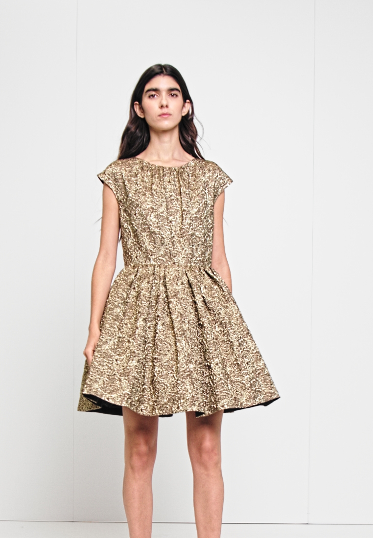 Dice Kayek DRESS Cocktail dress / Party dress gold/goldcoloured