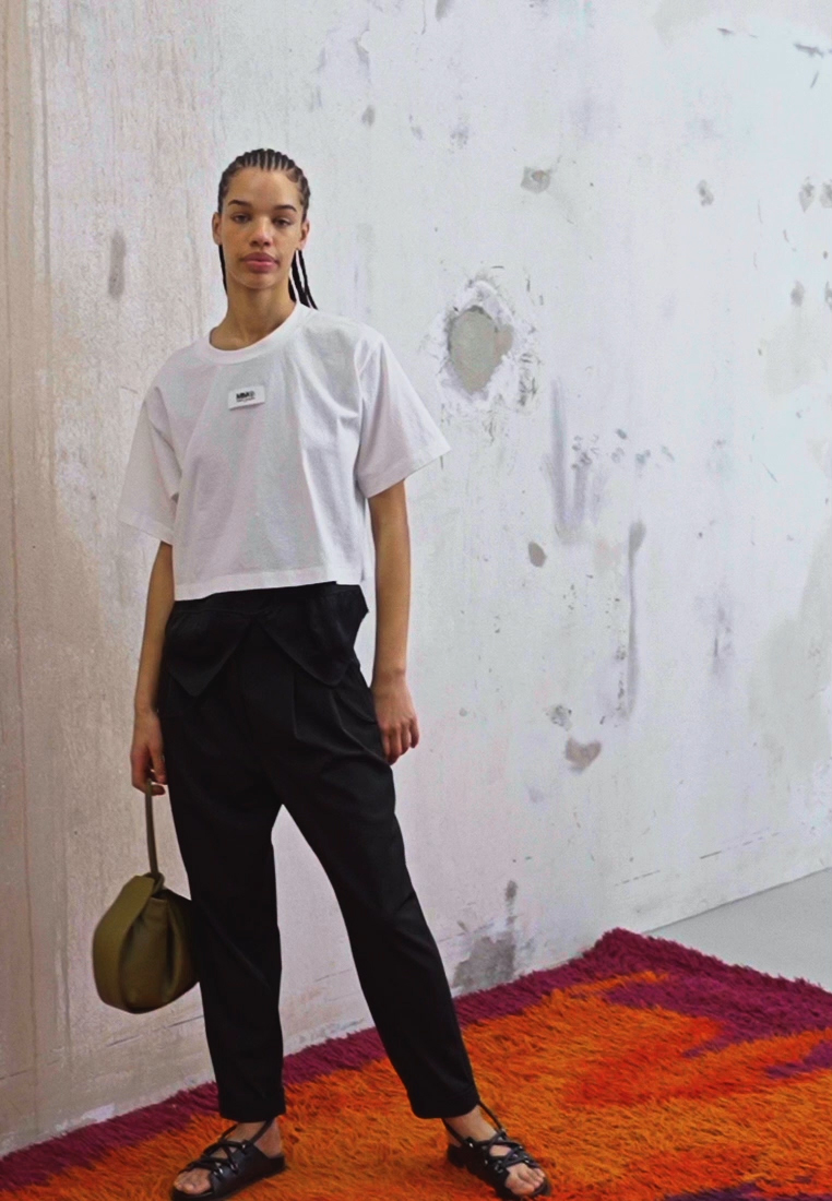 MM6 Maison Margiela T-shirt basic - off-white/crème - Zalando.nl