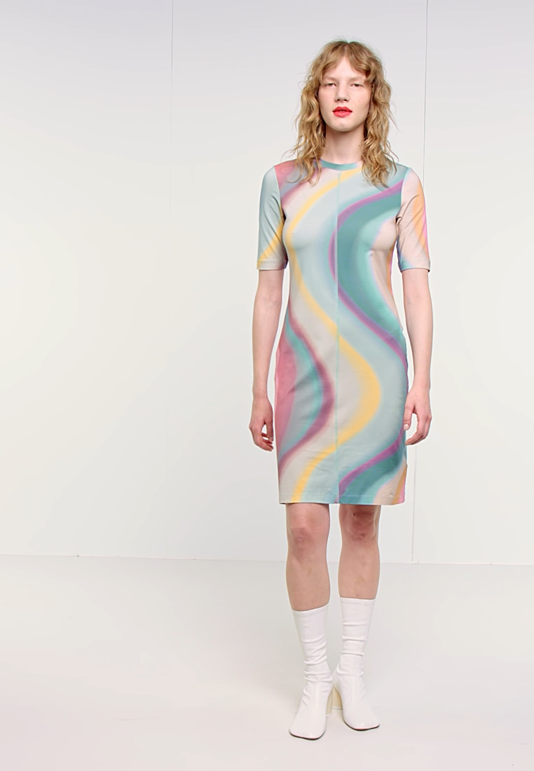 paul smith swirl dress