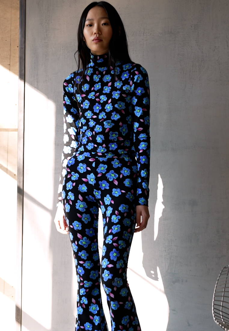 Stieglitz YUMA FLARED Legging blue/bleu ZALANDO.FR