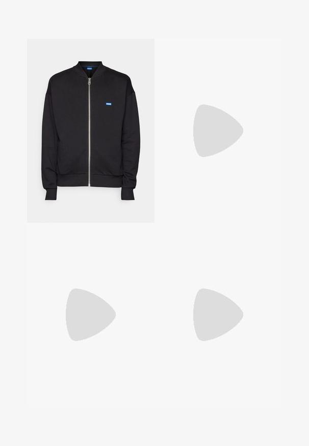HUGO NARANE - Bomber Jacket - black; HUGO NIEROS - Basic T-shirt - white; HUGO NASENSIO - Tracksuit bottoms - black; HUGO BLAKE TENN LT N - Trainers - black five