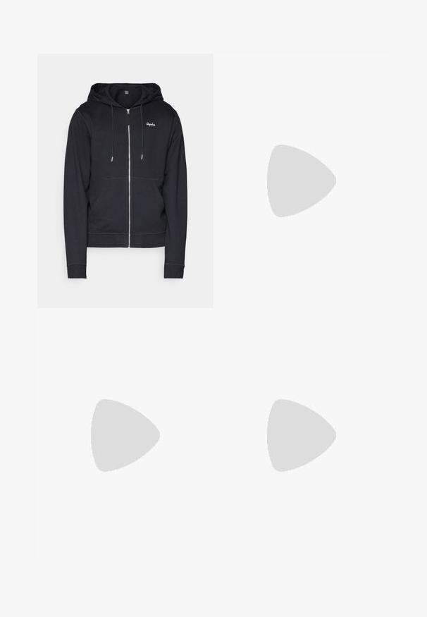 Sweatshirt à capuche marine en tissu doux, avec une fermeture éclair à l'avant, des poches kangourou et des coutures contrastées. Le logo est brodé sur la poitrine.; T-shirt Nike blanc à manches courtes, fabriqué en matériau synthétique lisse, avec un logo noir sur le côté gauche de la poitrine.; Nike Performance M NKCT DF VICTORY 7IN - Short de sport - white/black; Chaussure de sport blanche avec une tige en mesh texturé, semelle en caoutchouc noire et accent en teal sur le logo Nike. Équipée de lacets et d'un col rembourré.