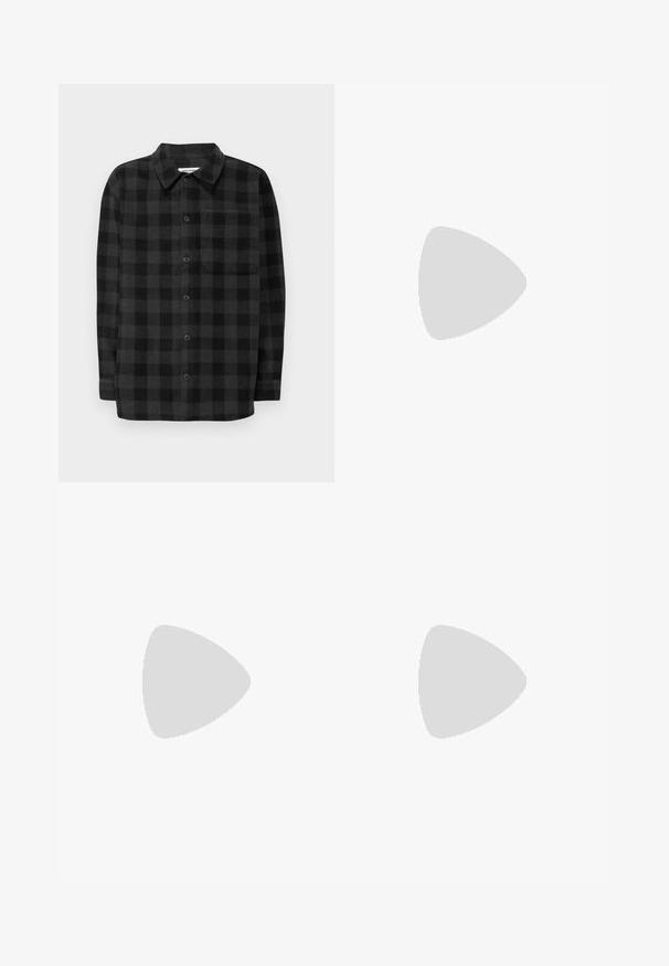 Jack & Jones JJZAC HEAVY BRUSHED - Giacca leggera - asphalt; T-shirt nero a maniche corte realizzato in tessuto a costine, con collo a giro e una silhouette semplice e squadrata.; Pantaloni in denim nero con taglio dritto, design a cinque tasche e chiusura frontale con bottone. Tessuto liscio con dettagli di cucitura minimi.; Pier One UNISEX - Sneakers basse - black