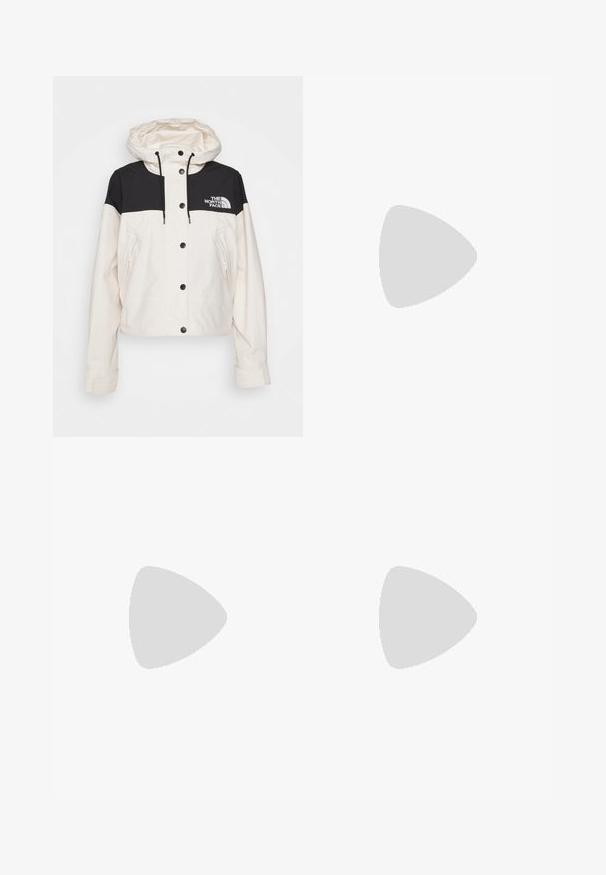 The North Face REIGN ON JACKET Waterproof jacket gardenia white