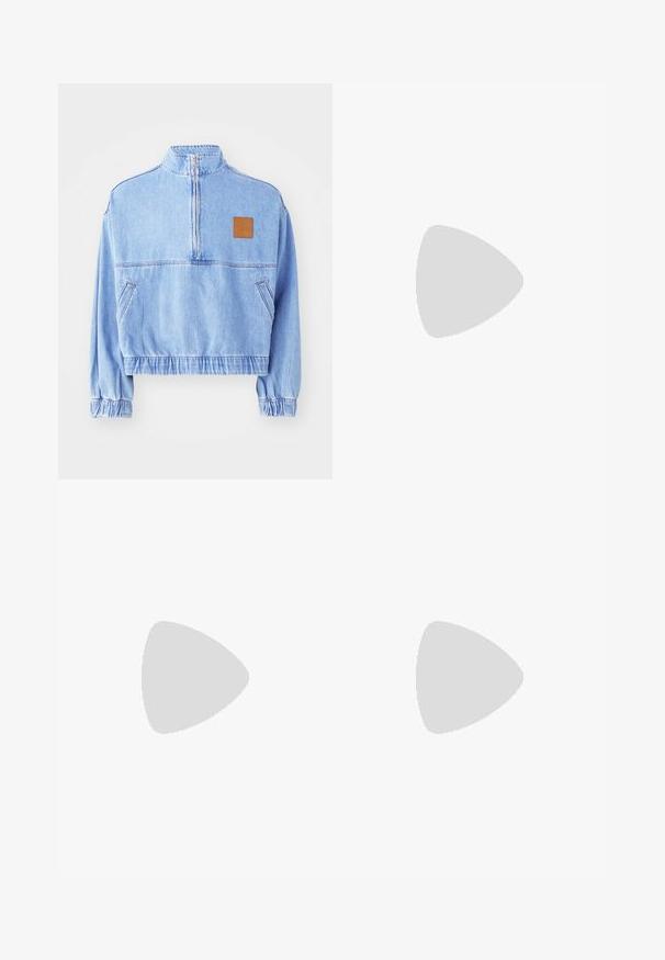 Calvin Klein Jeans POP OVER DENIM JACKET - Tuulejope - denim light; BOSS PARRIS - Polosärk - white; BOSS KAI - Chino-püksid - open white; BOSS ZAREK - Tossud - open white