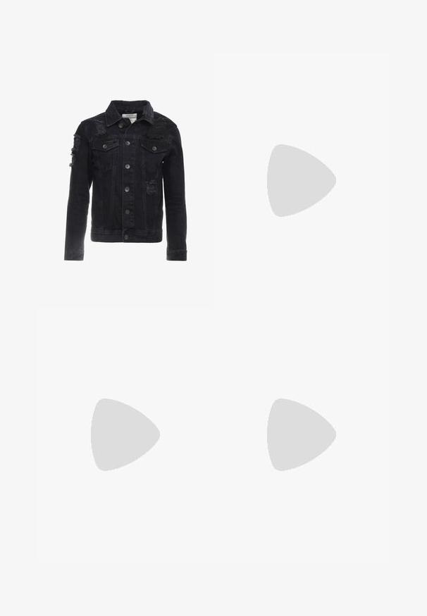 Redefined Rebel JASON JACKET - Giacca di jeans - lava stone; Pier One by Zalando 2 PACK - Maglione - black; Pantaloni cargo khaki con elastico in vita e cordino, dotati di tasche laterali e caviglie cuffiate. Realizzati in un materiale leggero e testurizzato.; Puma CA PRO CLASSIC UNISEX - Sneakers basse - black