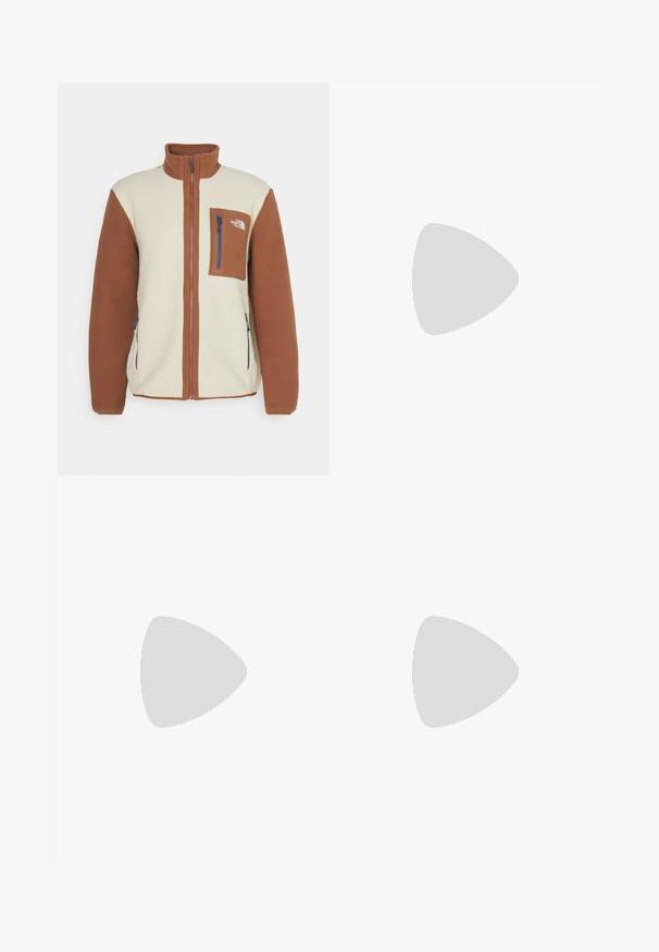 The North Face M YUMIORI FULL ZIP - Jakna od flisa - gravel/stone brown; Crna majica dugih rukava od pamuka, s bijelim logotipom na lijevoj strani prsnog koša i rebrastim manžetama. Glatka tekstura s okruglim dekolteom.; The North Face HORIZON PANT - Hlače za otvoreno - black; Crne atletske tenisice s teksturiranim mrežastim gornjim dijelom, solidnim crnim detaljima i laganom bijelom potplatom. Sadrži vezanje čipkom i trakicu za povlačenje.