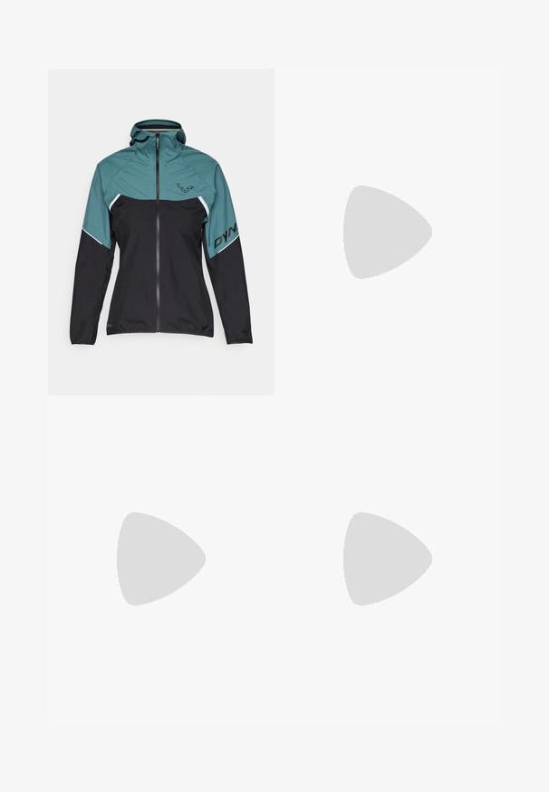 Dynafit ALPINE GORE TEX JACKET - Hardshell-jope - atlantic; Pikend varrukatega tumehall särk, millel on punaste puude ja mägede graafika; "COLUMBIA" logo julge valge tekstiga. Pehme kangas, tavaline ümmargune kaelus.; Meeste välkpüksid, tumehallid, valmistatud paindlikest materjalidest, vöökohaga, tõmblukuga taskud ja tugevdatud õmblused.; Mustad mustave veekindlad matkajalatsid kõrge säärega, kummist tallaga, tugevdustega silmadele ja tekstuurse pahkluu toega. Columbia logo küljel.