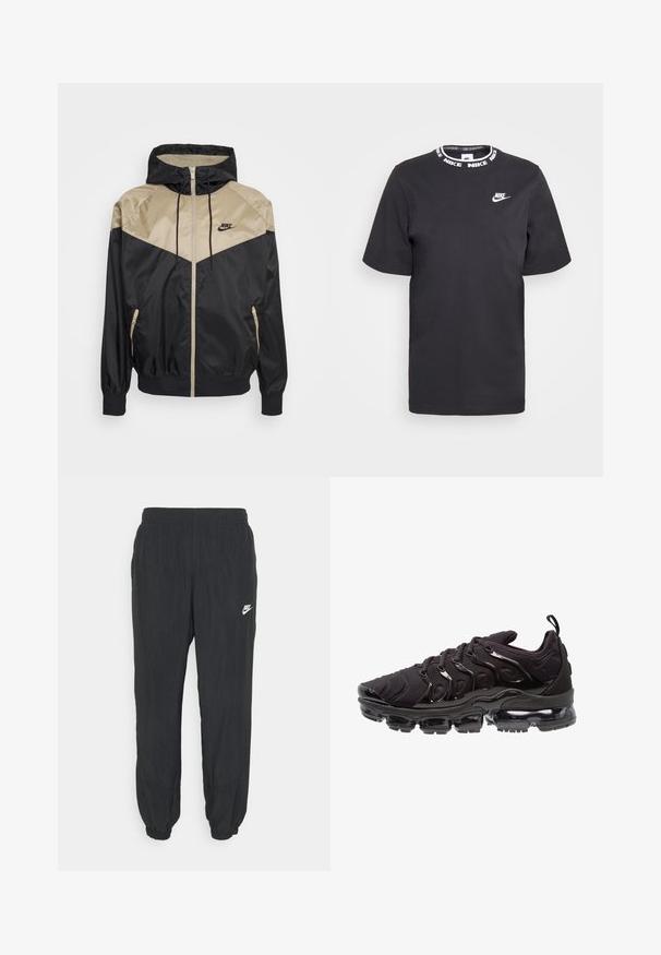 Nike Sportswear AIR VAPORMAX PLUS - Sneakers laag - black/dark grey/zwart - Zalando.nl