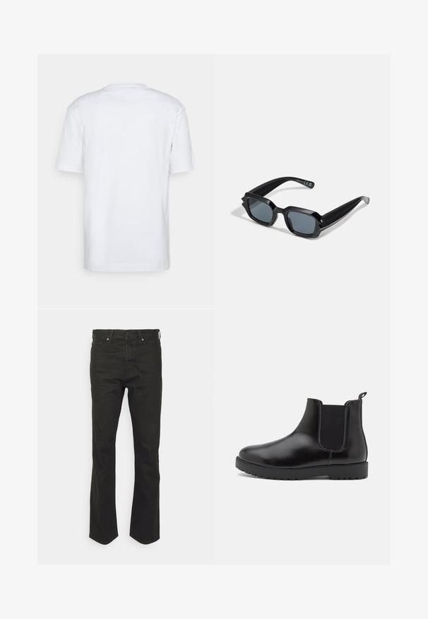 JACK & JONES Jjecharge - Maglietta a Maniche Corte LS Noos JACK & JONES Jjecharge - Maglietta a Maniche Corte LS Noos