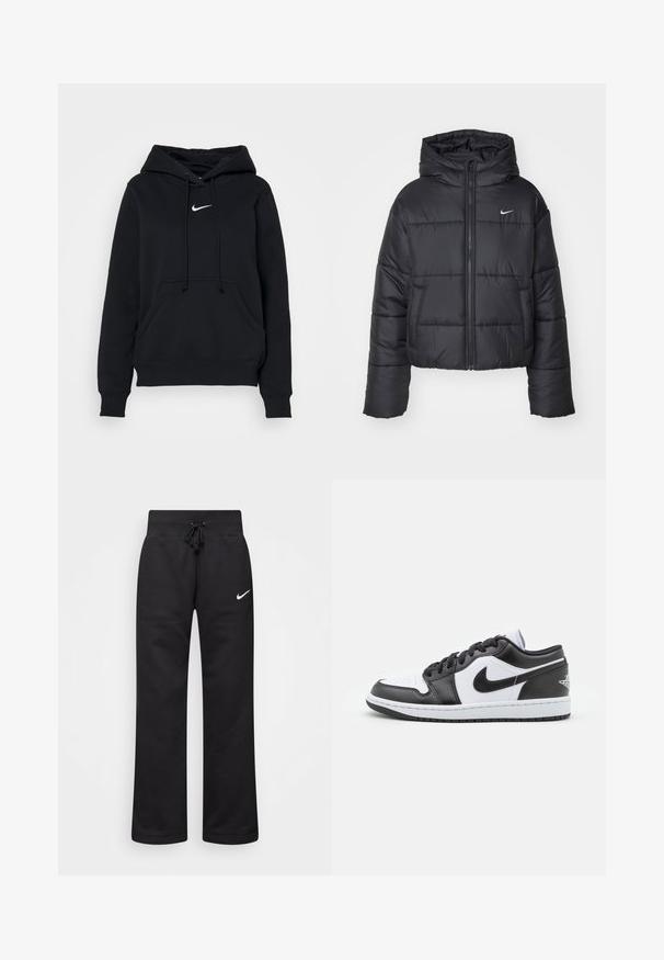 Nike Sportswear HOODIE - Hoodie - black - Zalando.co.uk