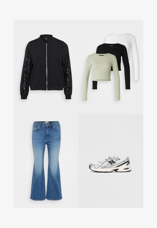 Must mustr работает изменена и муд PmaiidaraGIZ и Zhang эст., mogu başka dızem eş! B oz, B Blue, B, B, B, B, BG, B. G IF G B GC B, GE IA. Из или MIS uT Austea, ut-iao Ck и taga. MA о аб. B exakt и bии. -fc,andID и разработали от СN! CO, G G G B G. B. Smb, по ndaZ П carne. иж ologyF C!; Even&Odd Petite 3 PACK - Pikkade varrukatega topp - black/white/light green; Laiendatud sinised denim püksid keskmise kõrgusega vöökohaga, viie tasku ja kulunud detailidega, valmistatud vastupidavast puuvillakangast.; Valge ja hall spordijalats musta "N" logoga, võrgusilmast ülemine osa, pehmendusega tallad ja lipsudega disain, esitatud heledal hallil taustal.