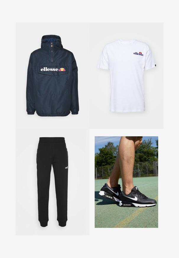 Ellesse Giacca Monterini OH Jacket Black Uomo, Nero , M Ellesse Giacca Monterini OH Jacket Black Uomo, Nero , M