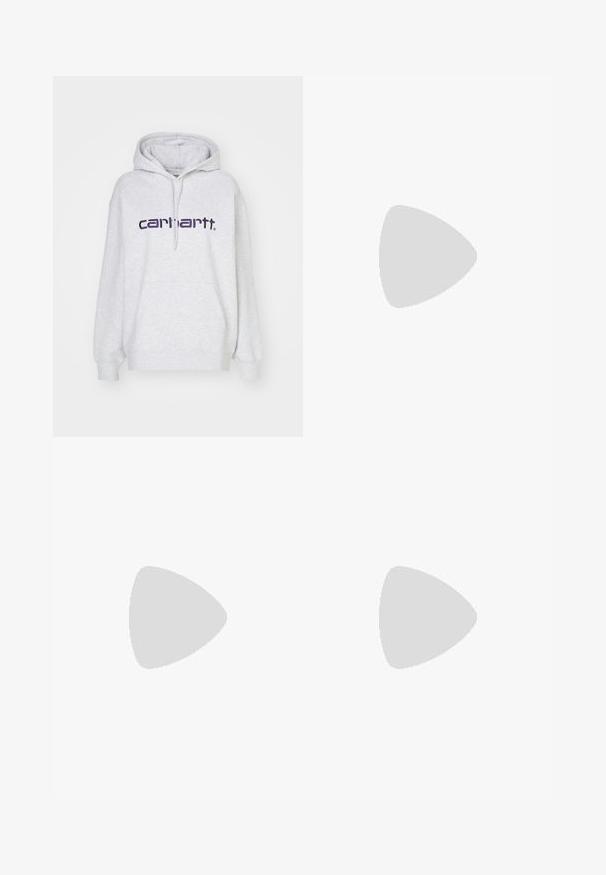 Carhartt WIP HOODED - Sudadera - heather/tyrian; Pantalones de chándal negros hechos de un tejido suave y texturizado. Presentan una cinturilla elástica, puños y un pequeño logo blanco cerca de la cadera.; Zapatillas negras con un diseño elegante, que presentan tres franjas blancas, una lengüeta negra y una suela de goma texturizada marrón. Acentos de letras doradas.; Bolso cruzado negro hecho de material sintético texturizado. Presenta un diseño de logo en relieve y correa ajustable. Cierre con cremallera.