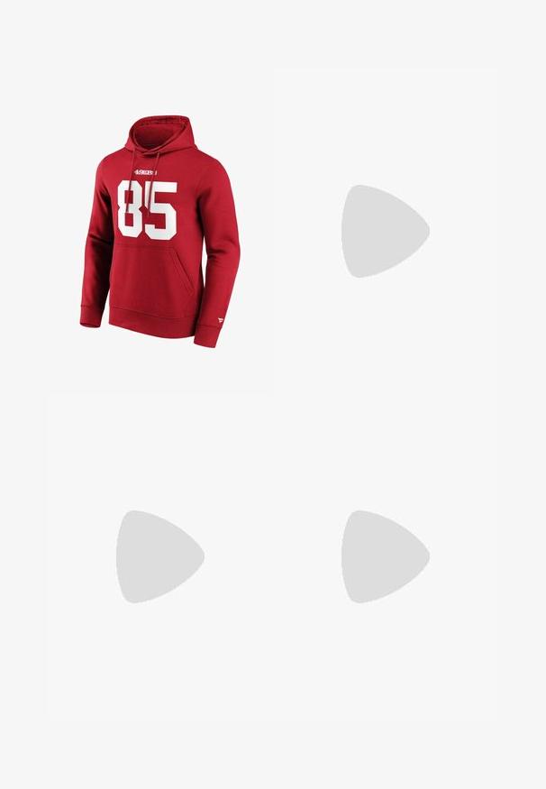 Rote Kapuzenjacke mit großem weißen "85" Aufdruck auf der Vorderseite, ausgestattet mit einer Kängurutasche und gerippten Bündchen für eine gute Passform.; Olivegrünes Baumwoll-T-Shirt mit einem großen schwarzen Levi's-Logo auf der Vorderseite. Klassischer Rundhalsausschnitt und kurze Ärmel, glatte Textur.; Olivgrüne Cargo-Hosen aus strapazierfähiger Baumwolle. Sie verfügen über mehrere Taschen, eine mit Reißverschluss versehene Seitentasche und ein tapered Bein mit einer leicht strukturierten Oberflächenbeschaffenheit.; Schwarzecanvas-Sneaker mit hohem Schaft, weißen Gummisohlen und Schnürsenkeln, die ein rundes Logo an der Seite besitzen und mit Denim- sowie schwarzen Hosen kombiniert sind.