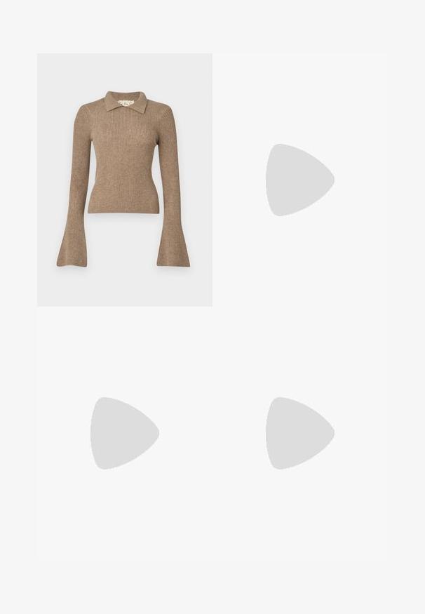 DESIGNERS REMIX CARMEN COLLAR - Neule - camel; DESIGNERS REMIX STEVEN PLEAT  - Shortsit - navy/white; Filippa K REY FLAT - Ballerinat - black; Zadig & Voltaire BORDERLINE BUCKET FLASH  - Käsilaukku - avorio
