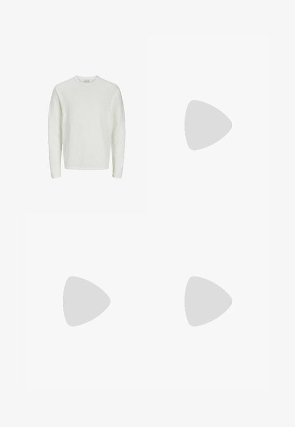 Langärmliges Hemd aus cremefarbener, strukturierter Stoff. Rundhals-Design mit nahtlosen Schultern und geradem Saum. Keine sichtbaren Muster oder Akzente.; Only & Sons ONSJEREMY LOOSE PANT - Stoffhose - black; Schwarze Lederloafers mit runder Zehenform, eleganter Schlupfdesign und dicker Gummisohle mit strukturiertem Griff. Erhöhter Absatz und dezente Nähdetails.; Schwarze rechteckige Sonnenbrillen mit dunklen Gläsern, die einen dicken Rahmen, subtile Akzente an den Seiten und keine sichtbaren Logos außer dem Markennamen aufweisen.; Casio Quarz-Armbanduhr mit schwarzem Ziffernblatt, silbernem Edelstahlarmband, großen weißen und roten Ziffern sowie einer wasserfesten Eigenschaft bis zu 200m.