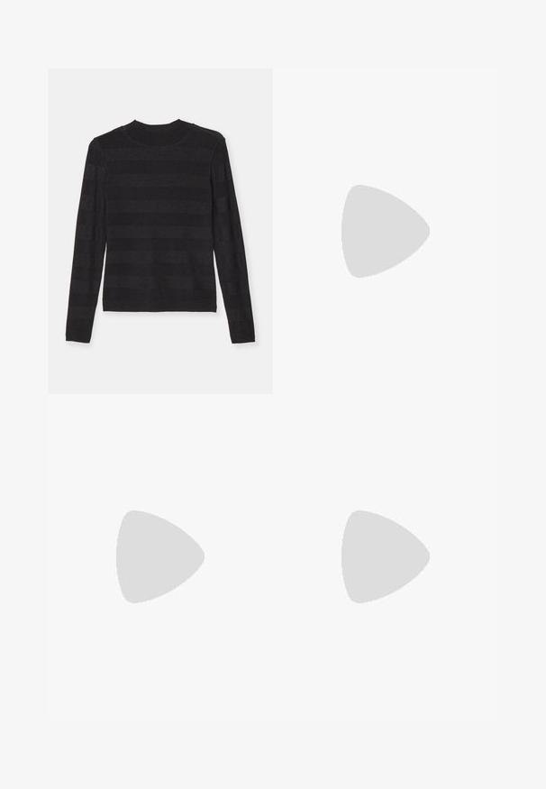 Emporio Armani MAGLIA - Jersey de punto - nero; By Malene Birger BOSHAN - Falda acampanada - golden mist; By Malene Birger TEVA - Tacones - black; By Malene Birger BROCHE - Broches - gold-coloured