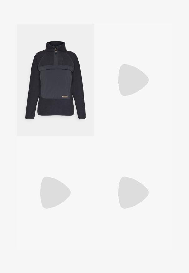 Icepeak YASMA - Fliisdžemper - anthracite; The North Face SHADOW LONG SLEEVE - Pikkade varrukatega topp - black; Must black välitingimustes püksid, mis on valmistatud vastupidavast kangast. Omavad lukugaTaskuid, tugevdatud põlvepaneele ja sirget lõiget liikuvuse tagamiseks.; Kerged Columbia spordijalanõud valgest võrgust, millel on tekstureeritud hall tall ja kummist haardepind. Omaduseks on polsterdatud krae ja nööridega kinnitussüsteem.
