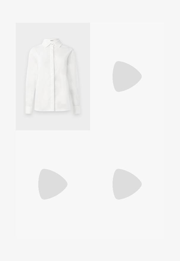 Camisa blanca de manga larga hecha de algodón suave, con un cuello puntiagudo, una tapeta central de botones y un dobladillo recto con puños abotonados.; Falda de estampado floral hecha de un tejido ligero. Presenta una cintura fruncida, un dobladillo con volantes y detalles de encaje. Los colores incluyen rosa, verde y blanco.; Botas de vaquero de cuero beige con punta afilada, tacón bajo apilado y aplicación decorativa de flores rojas y negras en el caña.; Bolso de mano con textura arrugada en dorado, de forma rectangular, con una correa de cadena y cierre de broche en la parte superior. Acabado suave y brillante.