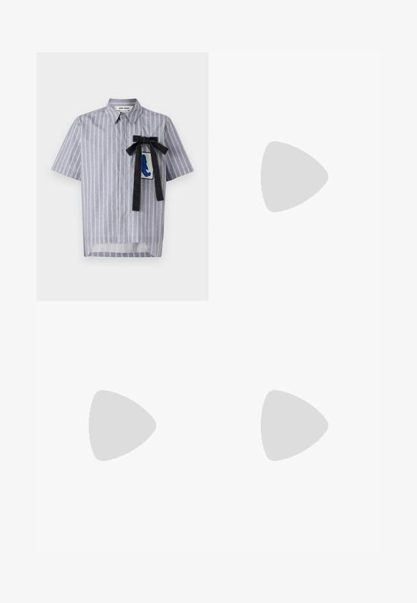 Dhruv Kapoor CUT OUT BADGE SHIRT - Shirt - multi coloured; Dhruv Kapoor SPEAKING TEE UNISEX - Print T-shirt - natural white; Dhruv Kapoor BAGGY ELASTICATED UNISEX - Tracksuit bottoms - black; Filling Pieces MONDO 2.0 RIPPLE UNISEX - Trainers - white