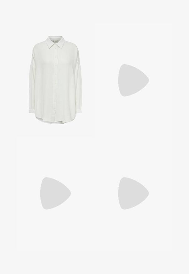 Camisa blanca arrugada de botones con cuello, que presenta mangas largas y un corte relajado, tejido texturizado y cierre de botones en la parte delantera.; Pantalones de pierna ancha en tejido gris oscuro. Presentan una cintura ajustada con pasadores para cinturón, una textura suave y acentos de costura mínimos.; Zapatillas altas de lona negras con suelas de goma blancas, combinadas con pantalones sueltos de color beige claro que tienen bolsillos laterales y un corte relajado.; Bolso de mano tejido en burdeos con forma redondeada y un asa única, que presenta una superficie texturizada y un cierre de cordón elástico.; Pendientes de aro de plata con un acabado liso y pulido. Forma redonda y cierre de click seguro. Diseño ligero adecuado para el uso diario.