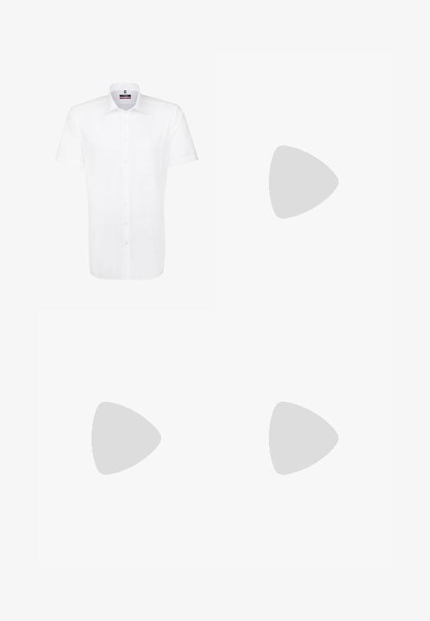 Chemise blanche à manches courtes en tissu lisse, dotée d'une fermeture à boutons, d'un col et d'une poche poitrine unique. Sans motifs ni accents.; Pantalons larges en denim foncé avec taille ceinturée, dotés de poches avant et de coutures contrastantes. Texture lisse avec un design épuré.; Baskets avec une tige en cuir blanc, un bout en daim gris et trois bandes noires. Présente un logo bleu sur la languette et une semelle en caoutchouc texturée.; Arnette THEKIDD UNISEX - Lunettes de soleil - black