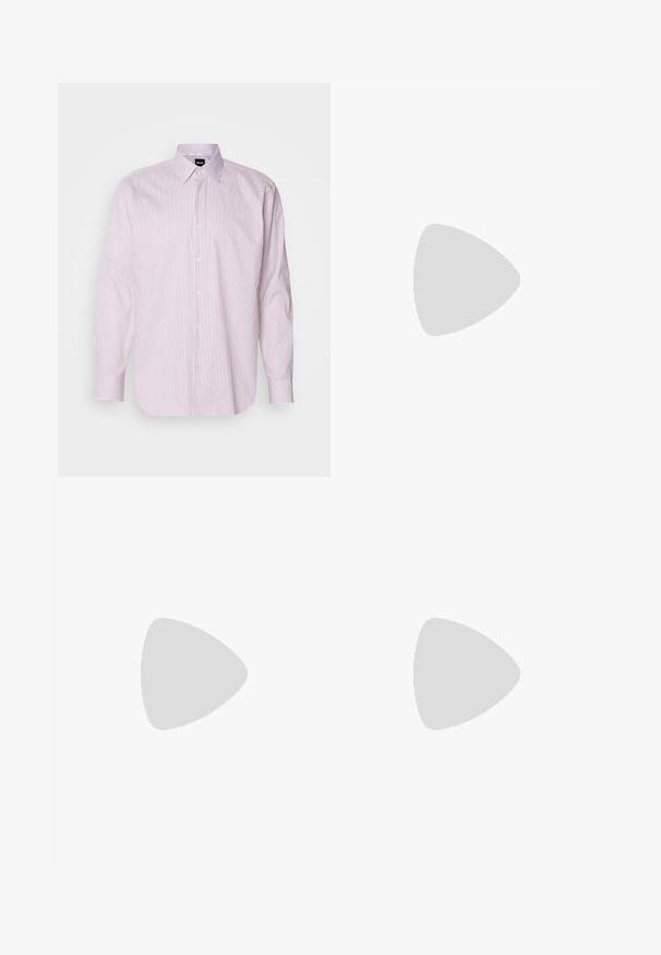Bijela košulja s finim crvenim vertikalnim prugama, ovratnik s dugim gumbima, duge rukave i jasno vidljivim logotipom na ovratniku. Materijal od mješavine pamuka.; Weekday LOOSE SUIT - Kratke hlače - black; Bijele kožne tenisice s teksturiranim preklopima, svijetloplavim akcentom i gumiranim potplatom. Pernice su bijele; šavovi su vidljivi na rubu.; Sive i prozirne sunčane naočale sa kvadratnim okvirom, plavi leće s gradijentom i metalnim detaljima na sljepoočnicama. Lagan materijal.