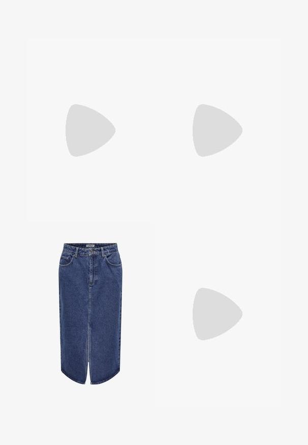 GAP MOD RIB HALTER CROP - Débardeur - black/white; Jupe en denim à coupe mi-longue, en denim bleu foncé, avec une fente à l'avant et un design classique à cinq poches, dotée d'un bouton et d'une fermeture éclair.; Baskets montantes noires en toile avec œillets, lacets et semelle en caoutchouc blancs. Présentent un orteil texturé et des accents rayés noir et blanc.; Lunettes de soleil en métal avec des verres ovales verts. Monture en métal argenté mince et embouts d'oreille noirs. Design minimaliste, sans logos visibles.