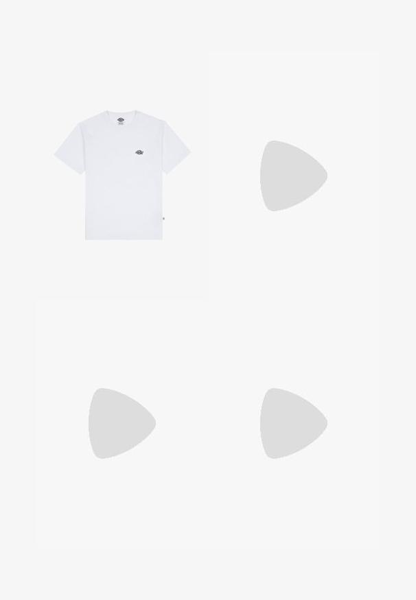 T-shirt en coton blanc à manches courtes, portant un petit logo noir sur la poitrine et une étiquette dans le coin inférieur gauche.; Pantalons de sport bordeaux avec une taille élastique, des rayures latérales blanches contrastantes et des accents noirs. Fabriqués dans un tissu lisse et léger.; Baskets avec un mélange de matériaux noirs, blancs et beiges ; suède texturé et maille ; design classique à lacets ; semelle épaisse.; Lunettes de soleil noires avec une finition mate, verres rectangulaires et un accent de logo proéminent sur la branche. Verres polarisés, protection UV.