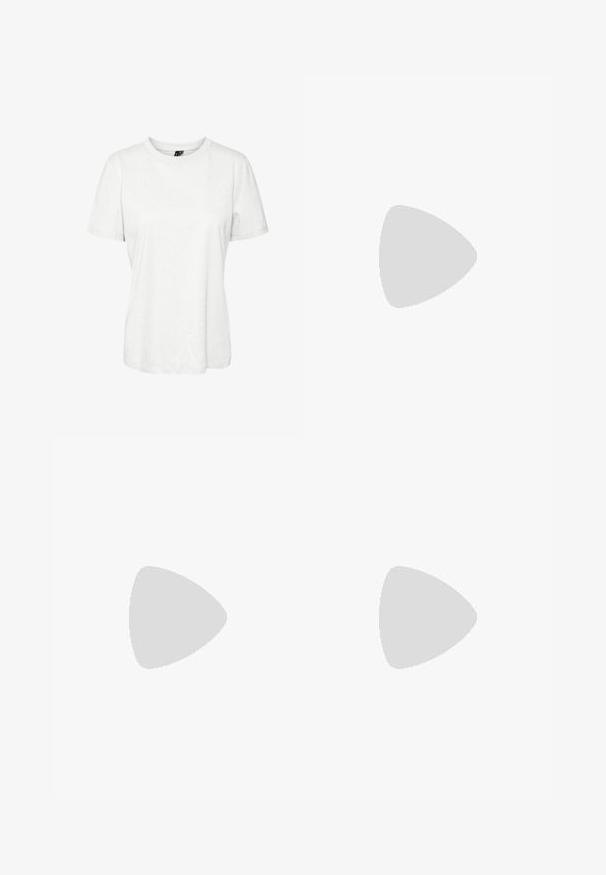 Weißes, kurzärmliges T-Shirt aus Baumwolle mit rundem Ausschnitt und lockerer Passform. Glatte Textur und keine sichtbaren Muster oder Verzierungen.; Schwarz, weite Hose aus leichtem Stoff. Mit elastischem Bund und glatter Textur. Keine Taschen oder sichtbaren Muster.; Anna Field Ankle Boot - black; Braune Lederhandtasche mit einem lässigen, übergroßen Design. Verfügt über einen Schlaufenhandgriff und eine tiefe V-förmige Öffnung für einfachen Zugang. Weiche Textur, minimalistischer Stil.