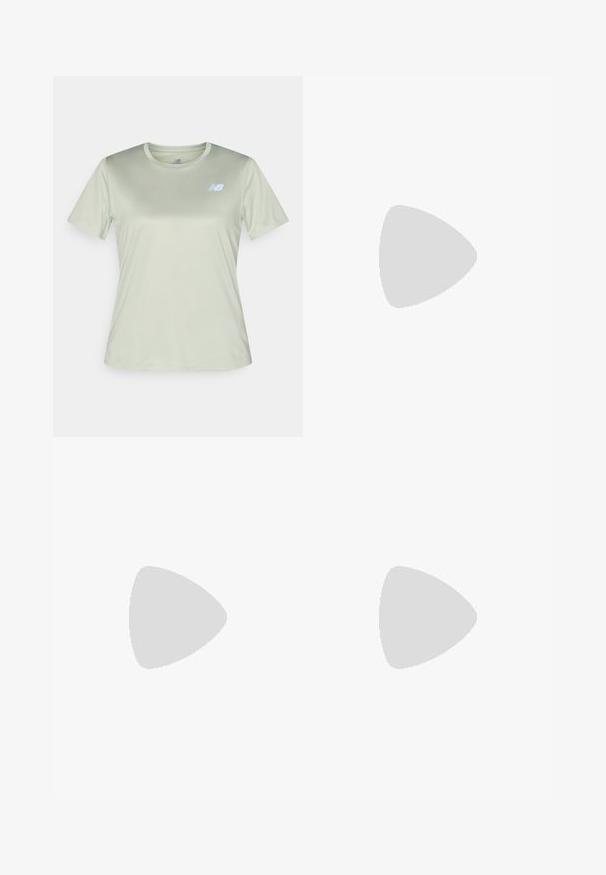 New Balance ESSENTIALS zielony; Jasnozielone szorty sportowe z elastycznym paskiem w talii, z wyraźnym białym logo Nike w kształcie swoosha po prawej stronie.; Męskie buty do biegania z lekką siateczkową cholewką w kolorze kremowym i turkusowym, z amortyzującą turkusową podeszwą oraz pomarańczowymi sznurówkami z odblaskowymi detalami.; Czarne okulary przeciwsłoneczne Oakley z zakrzywionymi ramionami i ciemnymi prostokątnymi soczewkami na białym tle.