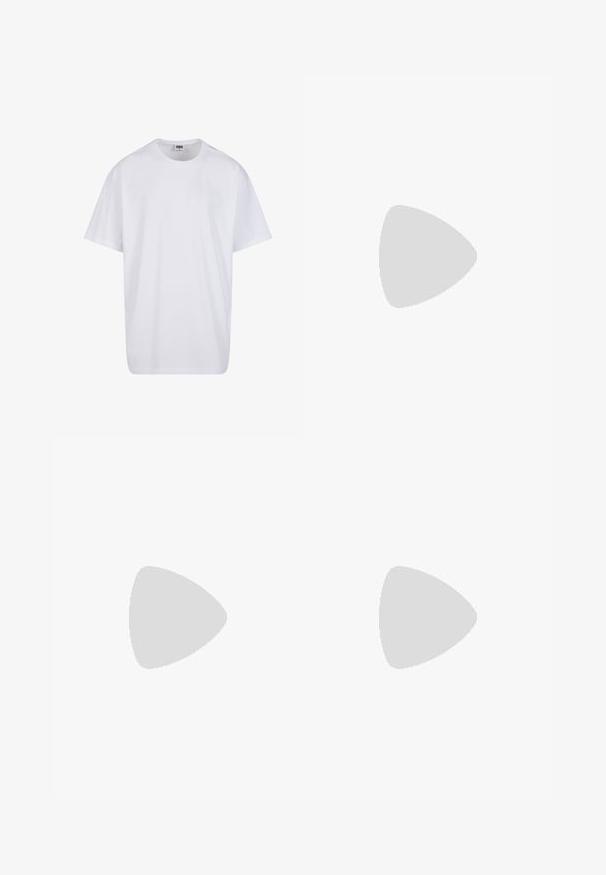 Bílé triko z bavlny s krátkým rukávem, kulatým výstřihem, volným střihem a bez viditelných log či vzorů. Hladká textura a minimalistický design.; Světle modré džíny šortky s rovný střih, které mají přední kapsy, zapínání na knoflík a vybledlý vzhled. Klasický střih s pěti kapsami.; Bílé kožené tenisky s texturovanou gumovou špičkou, třemi postranními pruhy a polstrovaným límcem. Ploché bílé tkaničky a minimalistický design.; Černé plastové sluneční brýle se zelenými skly, čtvercové obroučky, stříbrný detail na obočí a texturované stranice. Značka uvedená na vnitřní straně stranic.