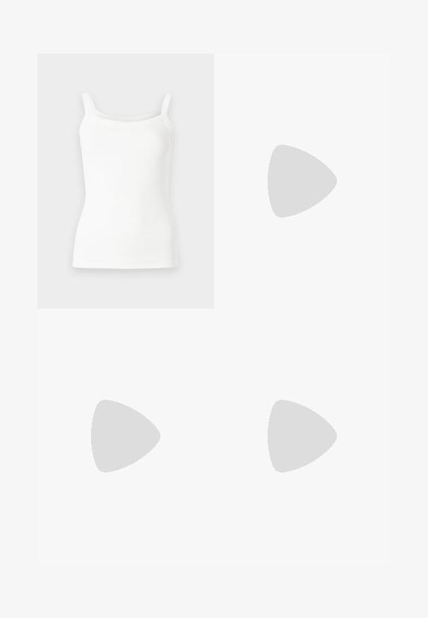 Valge ribaga tank-top õhukeste rihmadega, millel on vormiv kuju ja sile tekstuur. Mustreid ega metallist detaile ei ole.; Leopardimustrilised lühikesed püksid beežide ja pruunide toonidega, millel on nööbikinnitus, vöökohad ja lõdvema istuvusega disain.; Must mustast balletijalatsid, millel on terav nina, pahkluu seotud ja lame tall, sujuva tekstuuri ning minimalistlik disain.; Must must sünteetilisest nahast käekott, millel on krokodillimuster, kokku tõmmatav ülaosa ja kortsus rihm. Tundub pehme ja kompaktne disain.